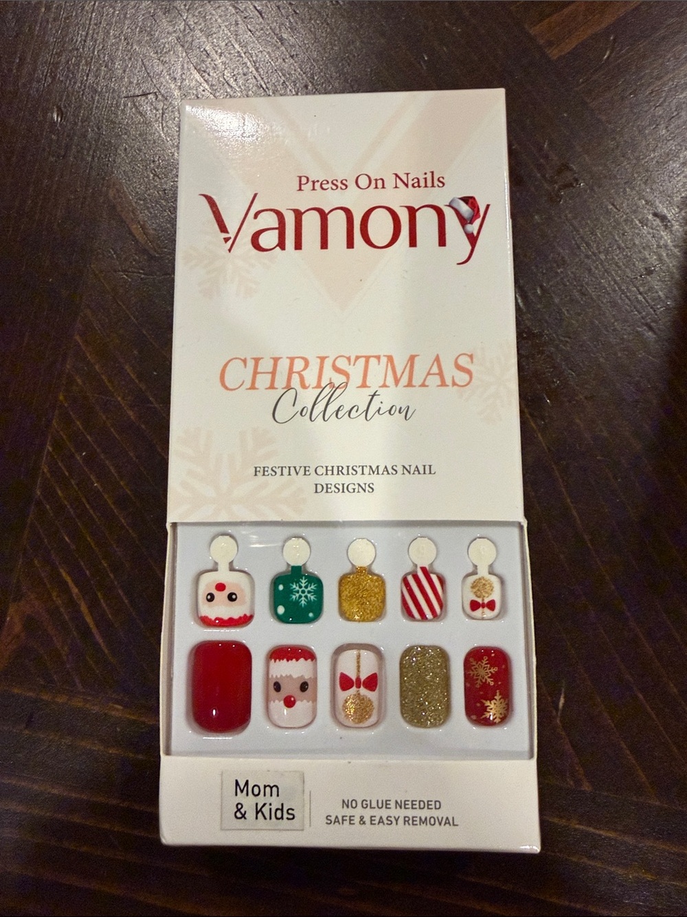 Christmas Collection Festive Red & Green Press-On Nails